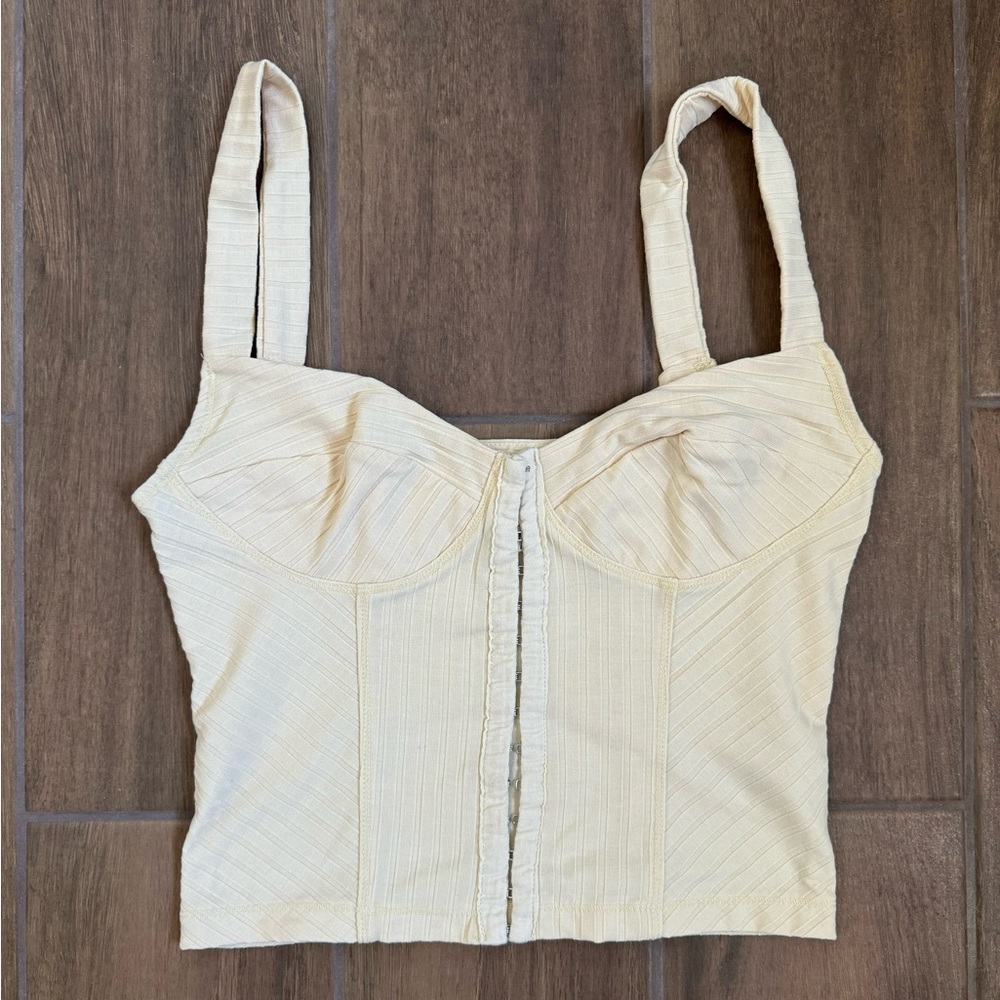 Free People corset cami